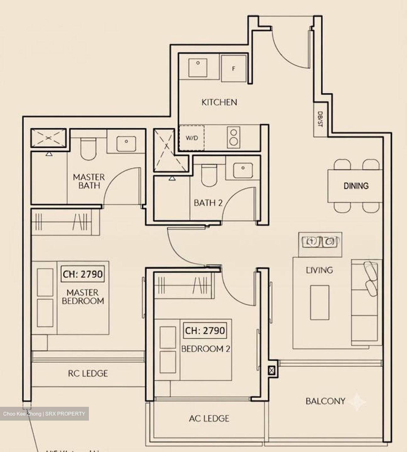 Amo Residence (D20), Apartment #585539261